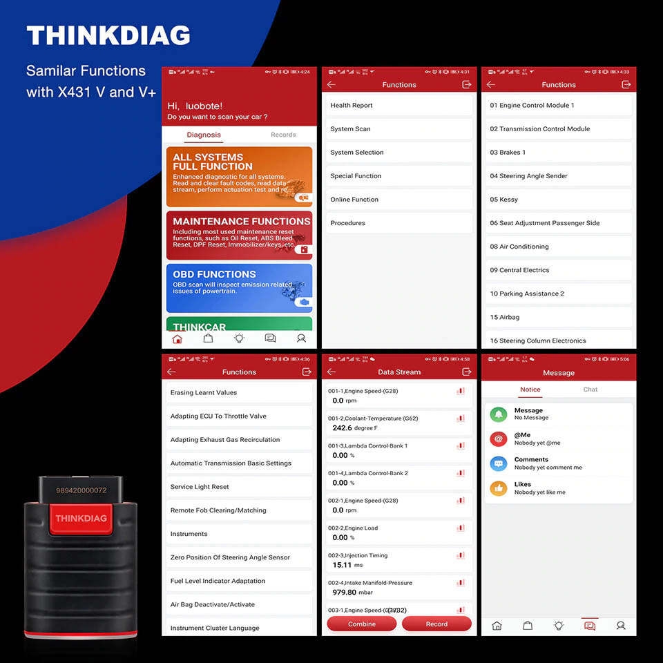 Launch THINKDIAG