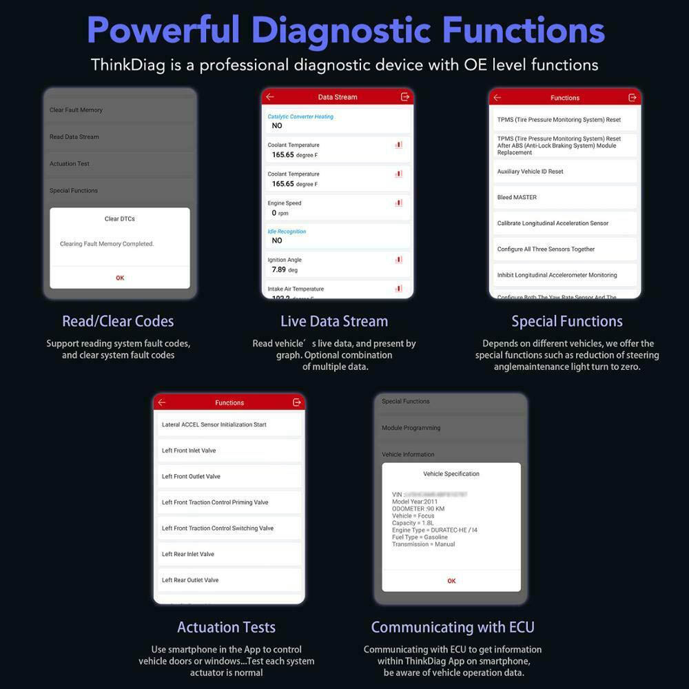 ThinkDiag OBD2 Diagnostics Tool  Built for Automotive Technicians