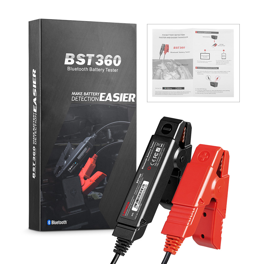 Launch X431 BST360 Bluetooth Battery Tester Used with X431 PRO GT, X