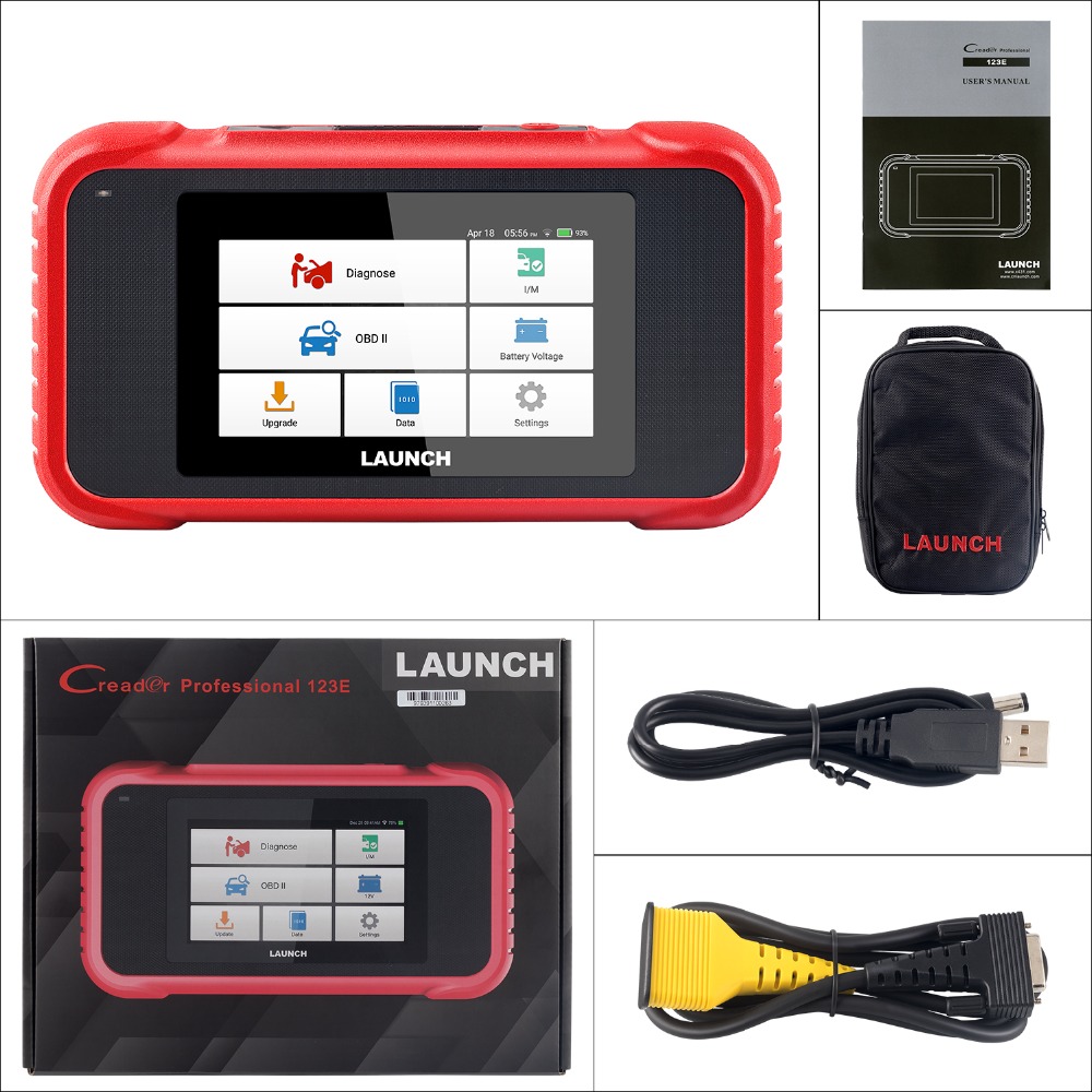 LAUNCH X431 CRP123E OBD2 Code Reader for Engine ABS Airbag SRS ...