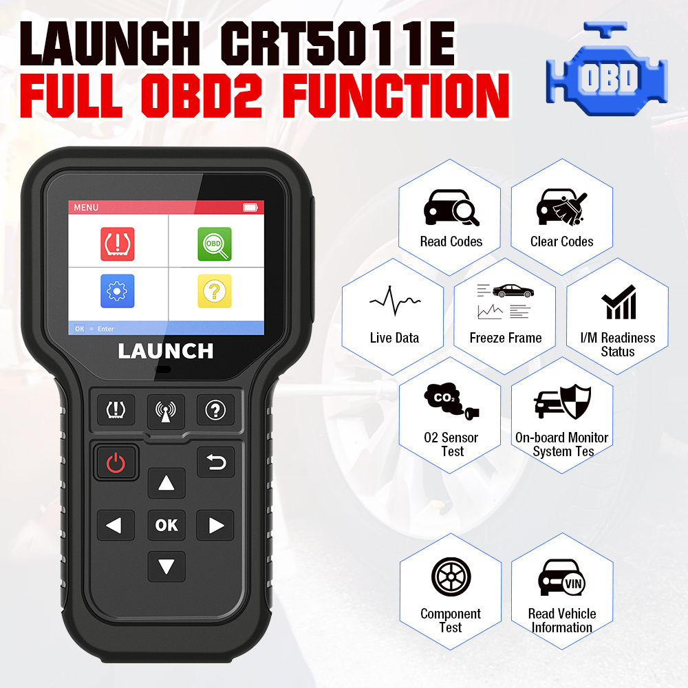 LAUNCH X431 CRT5011E TPMS Activation Diagnostic tools Reset Relearn