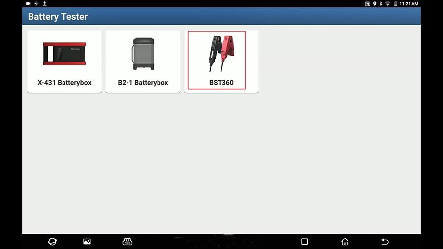 Launch BST-360 Bluetooth Battery Tester  