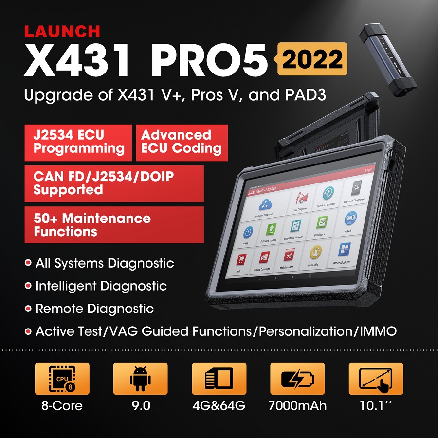 LAUNCH CRP Touch PRO Elite Diagnostic Scanner – launchx431online