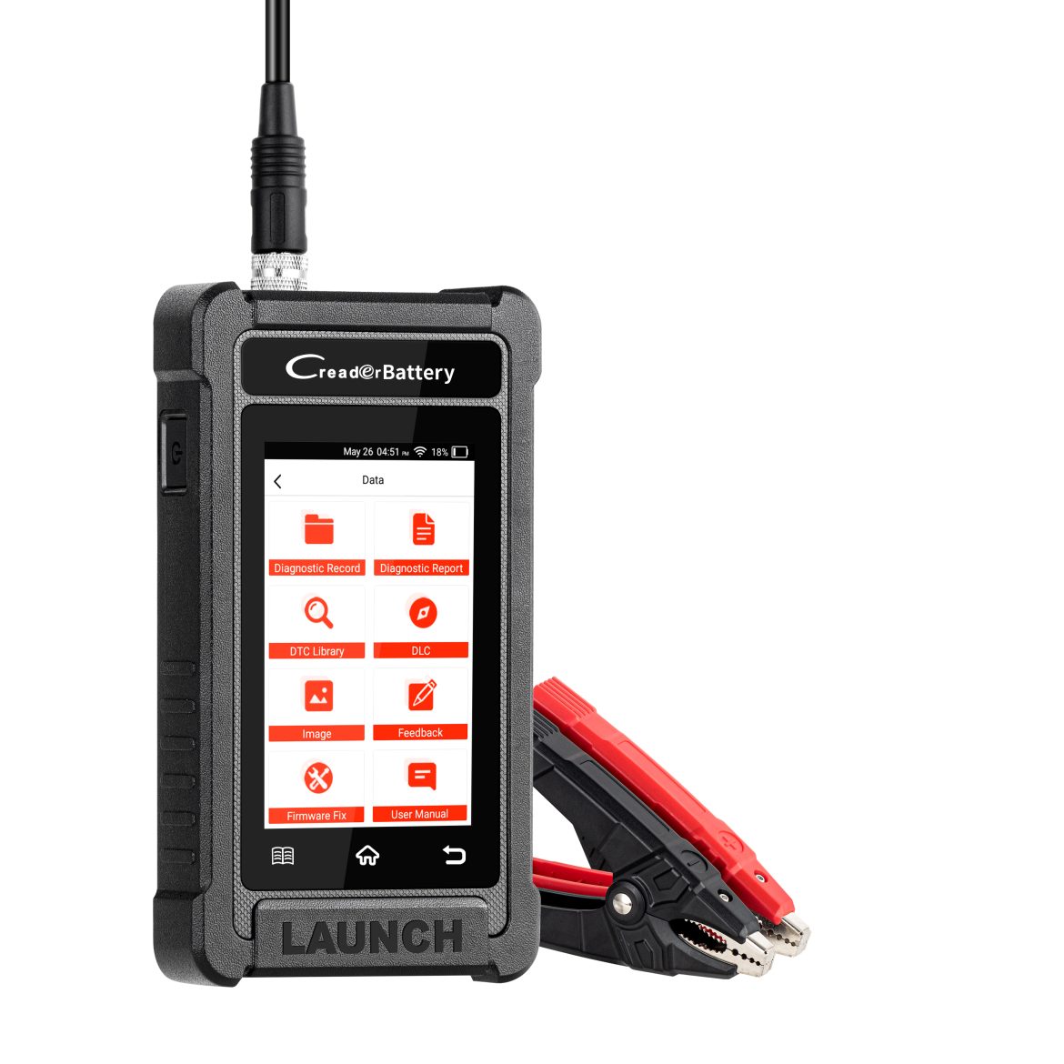 LAUNCH X431 CRB5001 OBD2 Scanner 12V Car Battery Tester Auto ENG ABS