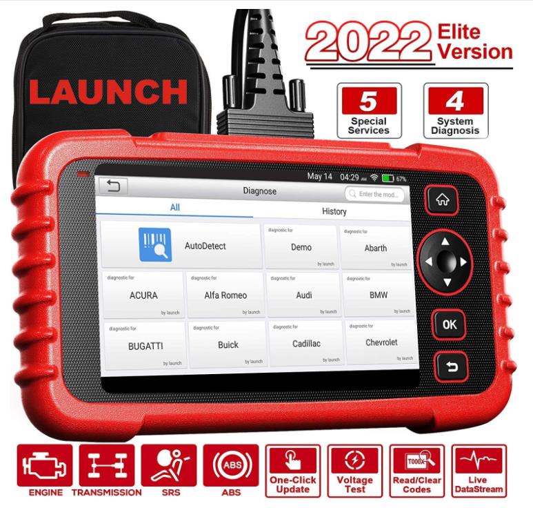 LAUNCH X431 CRP123E OBD2 Code Reader for Engine ABS Airbag SRS Transmission