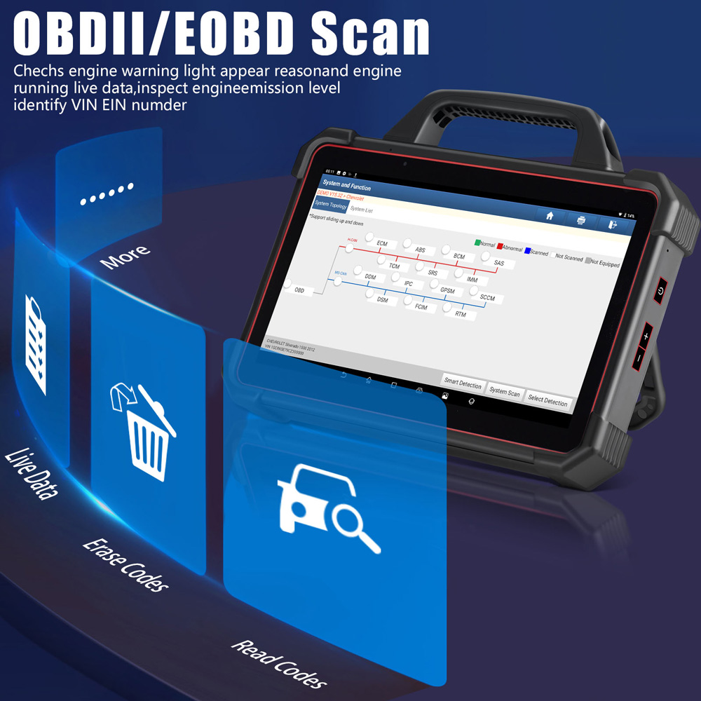 LAUNCH X431 PAD VII Elite Diagnostic Scanner (2 Years Free Update) –  obdii365shop