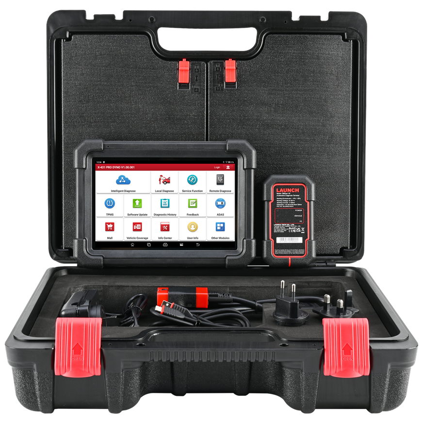 Launch X431 PRO DYNO Bidirectional Diagnostic Scanner Support 37