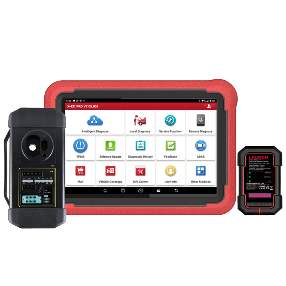 Original Launch X431 Pro Mini Bi-Directional Full System Diagnostic Tool  with 2 Year Free Update Online