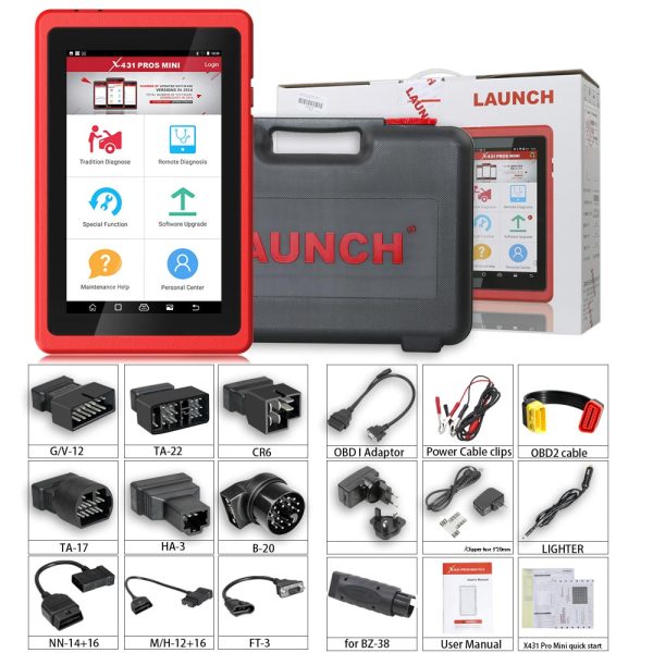 Launch X431 ProS Mini Android Pad Multi-System Diagnostic & Service Tool 2 Year Free Update Online - Image 10