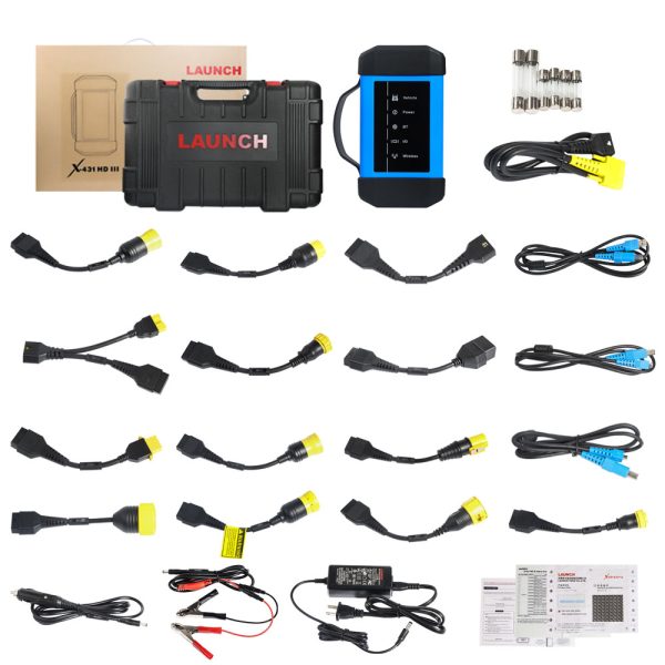 Launch X431 HD3 Ultimate Heavy Duty Truck Diagnostic Adapter for X431 V+, X431 PAD3, X431 Pro3 - Image 7