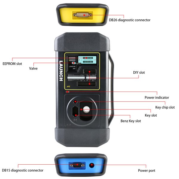 Launch GIII X-Prog 3 Advanced Immobilizer & Key Programmer for X431 V, X431 V+, X431 PAD V, PAD VII - Image 6