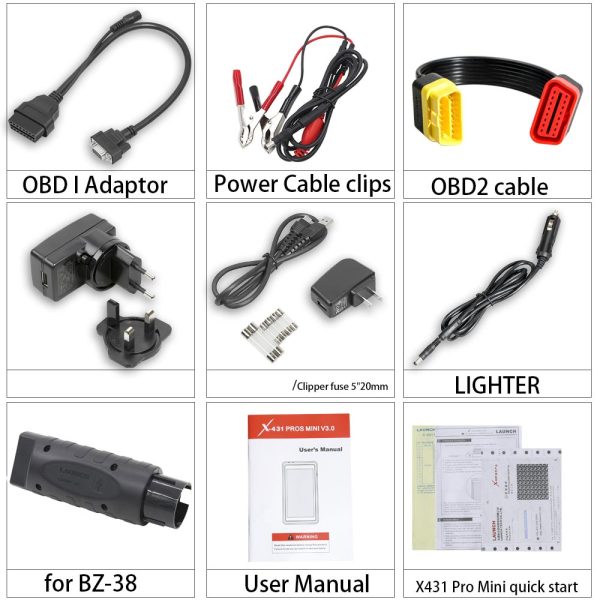 Launch X431 ProS Mini Android Pad Multi-System Diagnostic & Service Tool 2 Year Free Update Online - Image 9