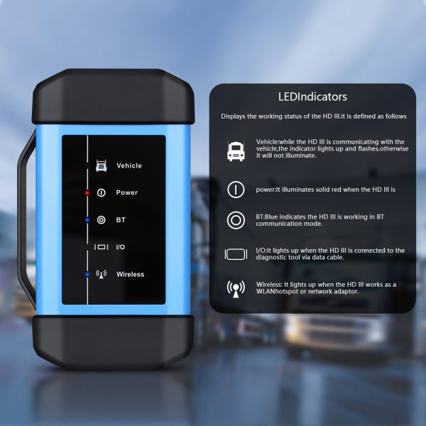 Original Launch X431 V+ HD3 Wifi/Bluetooth Heavy Duty Truck Diagnostic Tool Free Update Online - Image 6