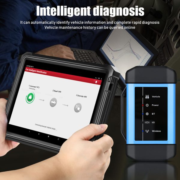 Original Launch X431 V+ HD3 Wifi/Bluetooth Heavy Duty Truck Diagnostic Tool Free Update Online - Image 9