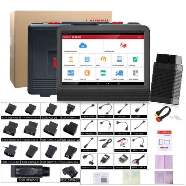 Original Launch X431 V+ 4.0 Full System Diagnostic Tool with Launch GIII X-PROG3 Immobilizer Programmer - Image 3