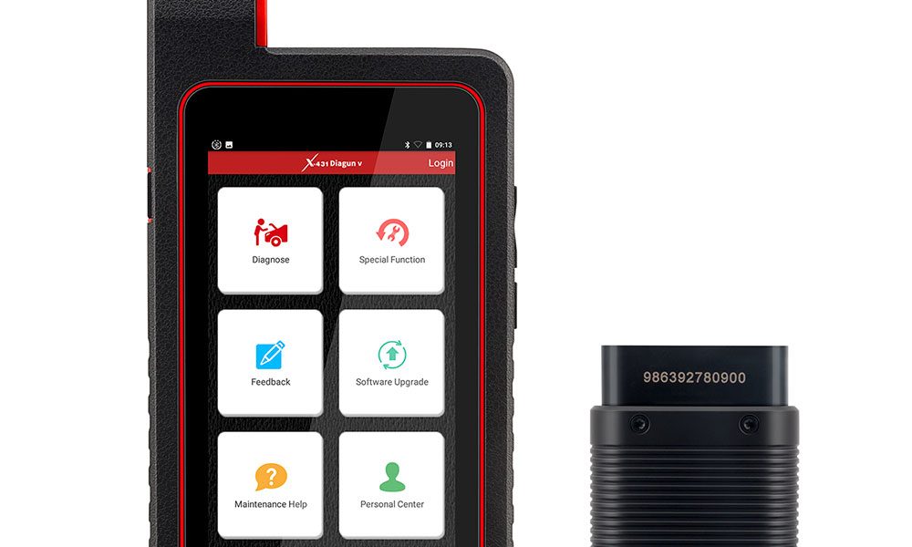 LAUNCH X431 DIAGUN V Bi-Directional Full System Scan Tool with 2