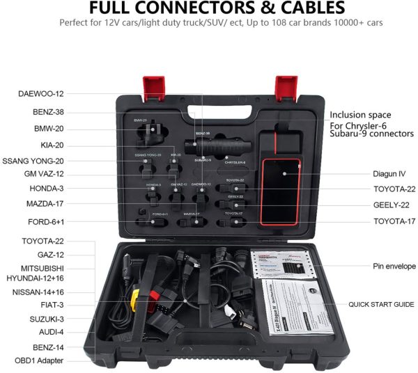 LAUNCH X431 DIAGUN V Bi-Directional Full System Scan Tool with 2 Year Free Update (Upgrade Ver. of DIAGUN IV) - Image 10
