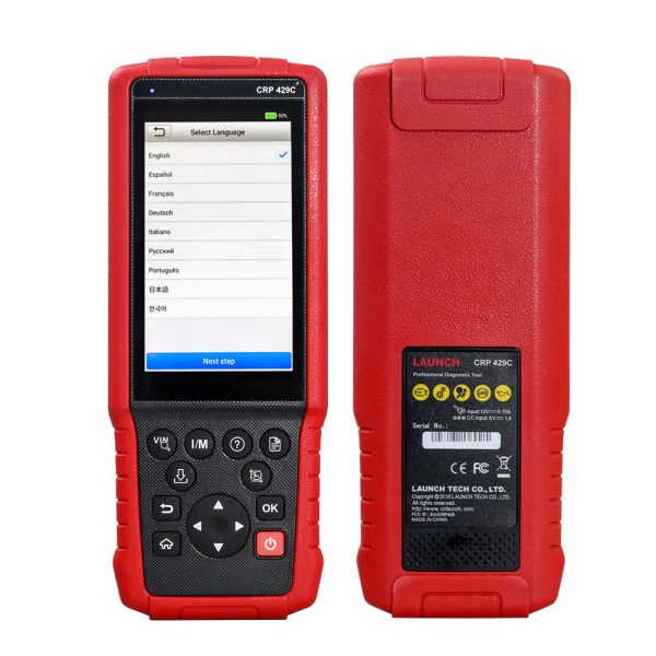 Original LAUNCH CRP429C 4 Systems Diagnostic Scan Tool + 15 Special Service Functions Free update lifetime - Image 3