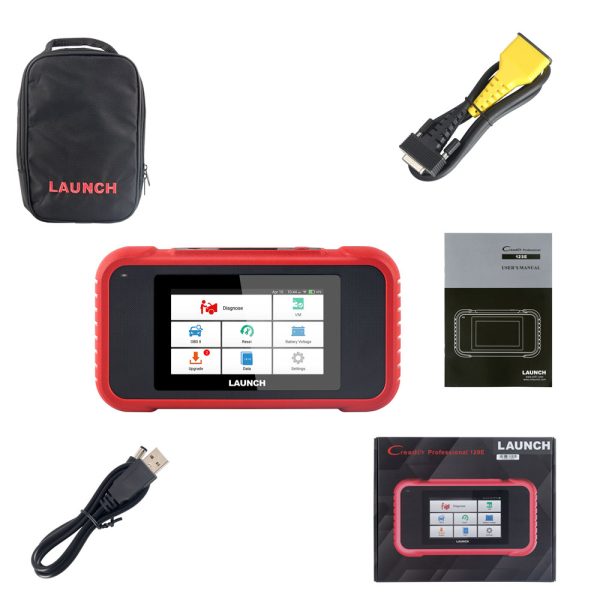Launch X431 CRP129E for OBD2 ENG ABS SRS AT Diagnosis and Oil/Brake/SAS/TMPS/ETS Reset - Image 8