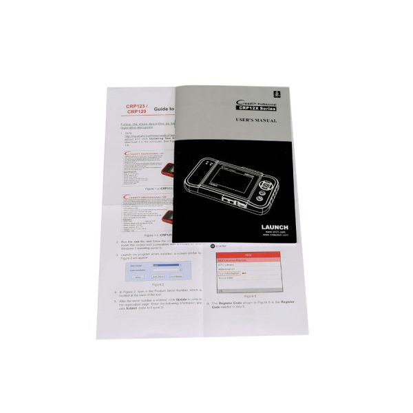 Original LAUNCH Creader CRP129 4 System Code Reader Scanner for ENG/ AT/ ABS/ SRS with Brake/ SAS/ Oil Service Light Reset - Image 9