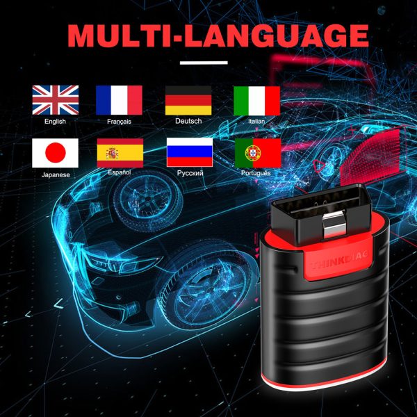 HINKCAR Thinkdiag Full System OBD2 Diagnostic Tool with All Brands License Free Update for One Year - Image 8