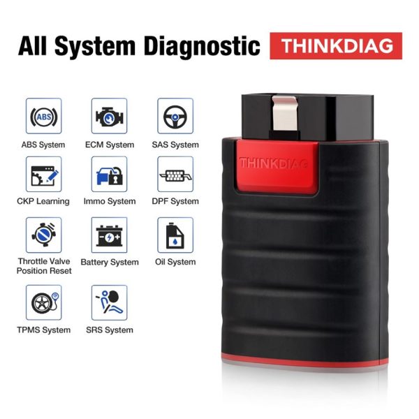 HINKCAR Thinkdiag Full System OBD2 Diagnostic Tool with All Brands License Free Update for One Year - Image 6