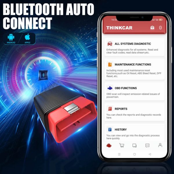 ThinkCar 2 ThinkDriver Bluetooth Full System OBD2 Scanner for iOS Android - Image 7