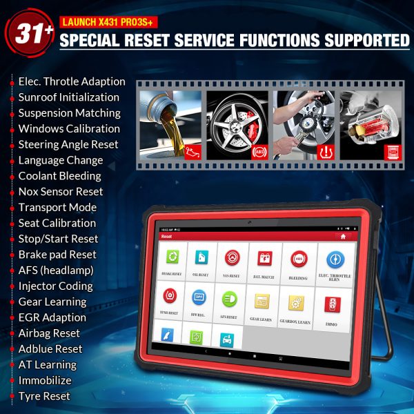 LAUNCH X431 Pro3s Plus 10.1" OBD2 Diagnostic Scanner ECU Coding and GIII X-PROG 3 Vehicle Immobilizer Programmer Key programmer tool - Image 5