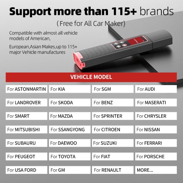 THINKCAR THINKTPMS G1 TPMS Car Tire Pressure Diagnosis Tool - Image 8