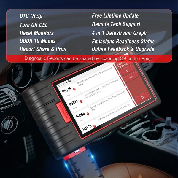 Thinkscan Max2 OE-Level Diagnostic Scan Tool with CAN-FD Protocol Bi-Directional Control - Image 7