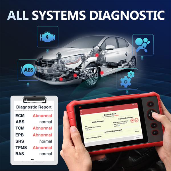 LAUNCH X431 CRP909X OBD2 Scanner Automotive Tools - Image 4