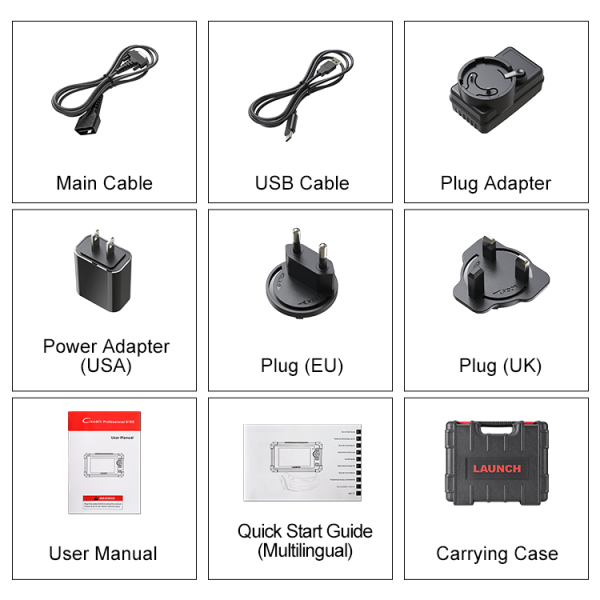 Launch X431 CRP919X All System Diagnostic Tool Global Version Support CANFD DOIP ECU Coding ABS Bleeding/ Injector Coding/ IMMO/SAS/TPMS/EPB/BMS - Image 5