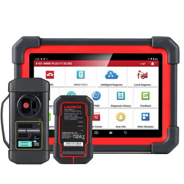 2024 Launch X431 IMMO Plus Key Programmer 3-in-1 IMMO Clone Diagnostics Functions Global Version - Image 3