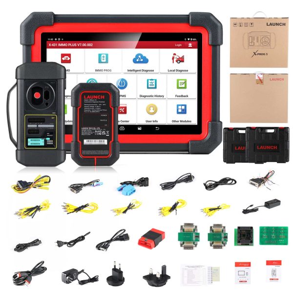 2024 Launch X431 IMMO Plus Key Programmer 3-in-1 IMMO Clone Diagnostics Functions Global Version - Image 4