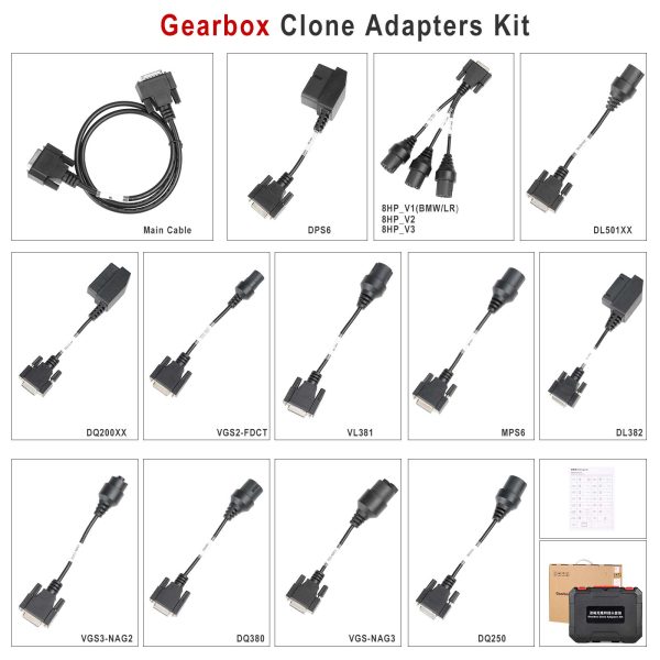 Launch X431 ECU Programmer Gearbox Connectors Package for Launch ECU Programmer and X-Prog3 - Image 5