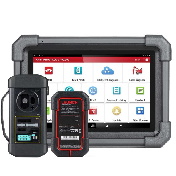 Launch X431 IMMO Plus Programmer with XPROG3 MCU3 Adapter and SI KEY Smart Key Emulator - Image 5