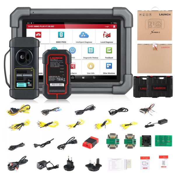 Launch X431 IMMO Plus Programmer with XPROG3 MCU3 Adapter and SI KEY Smart Key Emulator - Image 7