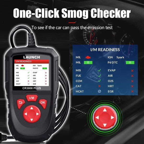 LAUNCH Creader 3008 PLUS OBD2 Scanner Car Code Reader - Image 7
