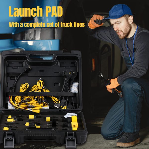 LAUNCH X431 PAD Ⅶ Elite PAD 7 Plus Heavy Duty Truck Software License for Launch X431 PAD VII Get Free Adapter Set - Image 9