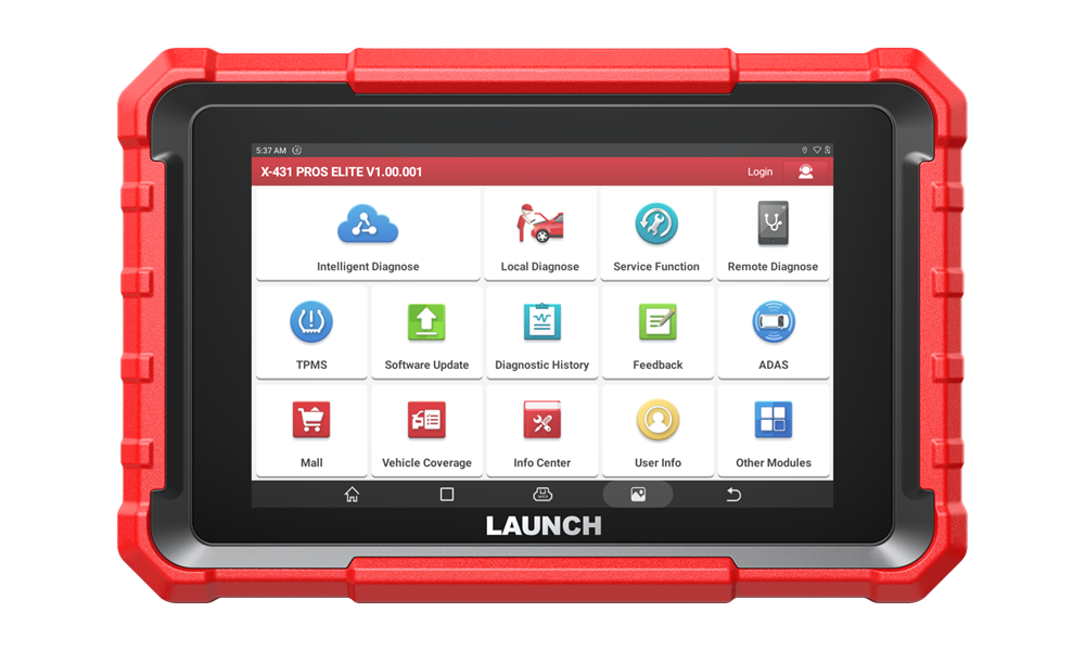 Launch X431 PROS Elite Car Diagnostic Tool for Full System