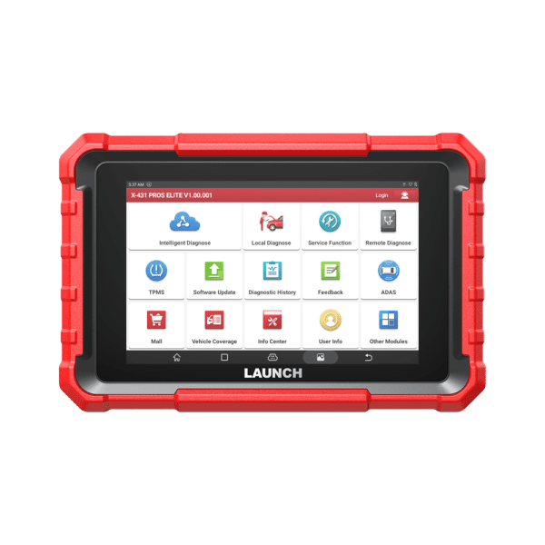 Launch X431 PROS Elite Car Diagnostic Tool for Full System Bidirectional, 32+ Services, ECU Coding, CANFD&DoIP, FCA Autoauth, Guide Function