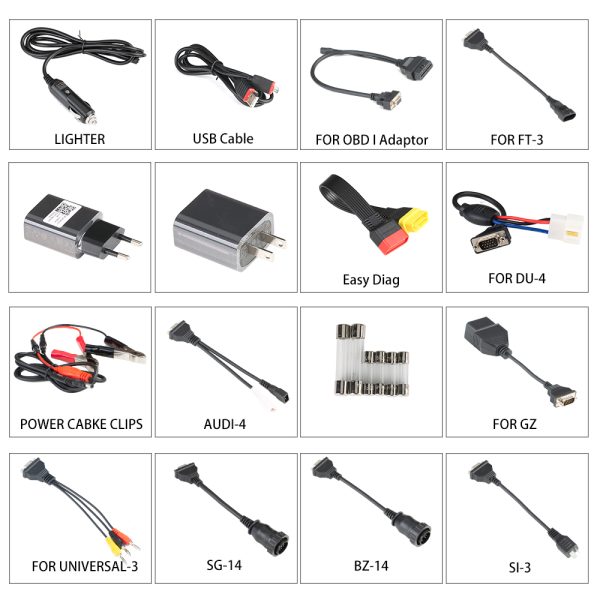 LAUNCH X431 PRO3S+ PRO3 S+ with Launch X-431 SmartLink C 2.0 Heavy-duty Truck Module for Both 12V & 24V Cars and Trucks - Image 6