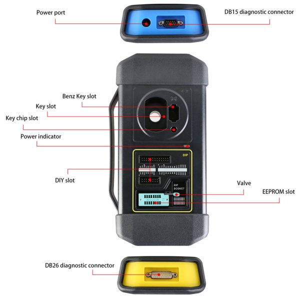 Launch X431 PRO5 PRO 5 Bi-Directional Diagnostic Coding Tool Plus X-PROG 3 GIII Immobilizer Key Programmer - Image 11