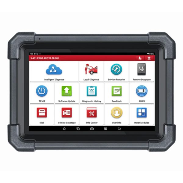 AUNCH X431 PRO3 ACE Bidirectional Scan Tool with DBSCar VII Connector Support Topology Map Online Coding 38+ Reset Functions - Image 3