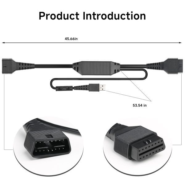 2024 LAUNCH DOIP Adapter Cable for Devices with CAR VII Bluetooth Connectors - Image 6