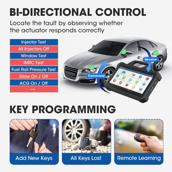 2024 Launch X431 PAD VII Elite PAD 7 with Smartlink C VCI Automotive Diagnostic Tool Support Online Coding and Programming - Image 8