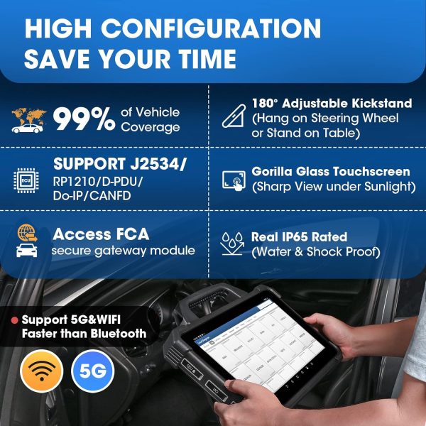 2024 Launch X431 PAD VII Elite PAD 7 with Smartlink C VCI Automotive Diagnostic Tool Support Online Coding and Programming - Image 10