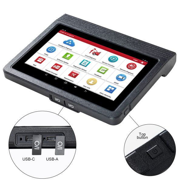 2024 Launch X431 V+ V5.0 10.1 Inch Wifi Bluetooth Global Version Full System Diagnostic Tool Bidirectional Key Coding with DBScar VII - Image 4