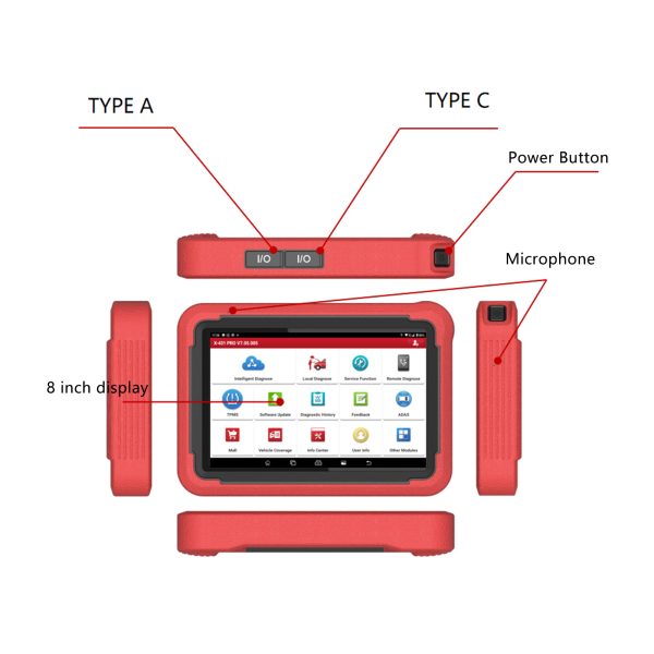 2024 Launch X431 PROS V5.0 Auto Diagnostic Tool Full System Scanner Upgrade Version of Launch X431 PROS V1.0 - Image 7