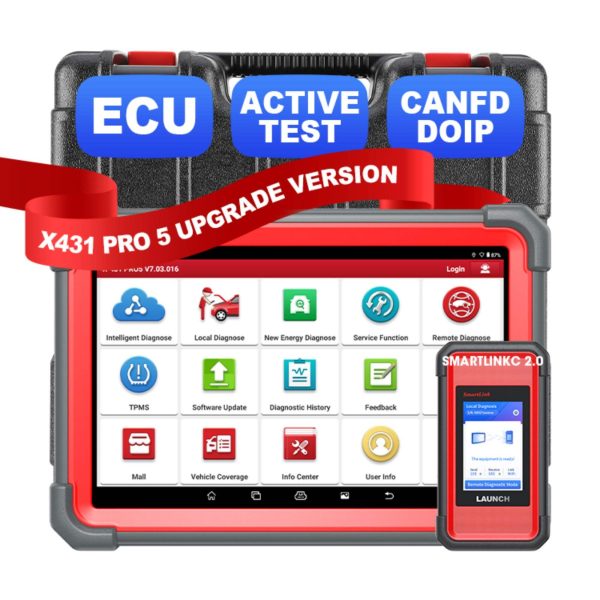 2024 version Launch X431 PRO 5 PRO5 Car diagnostic Tool ECU Programming OBD2 Scanner Global Version Support Online Programming for Mercedes and BMW - Image 5